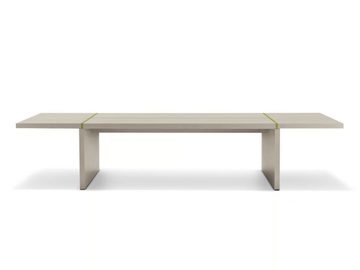 BLADE - Rectangular wooden meeting table by i 4 Mariani - view 2